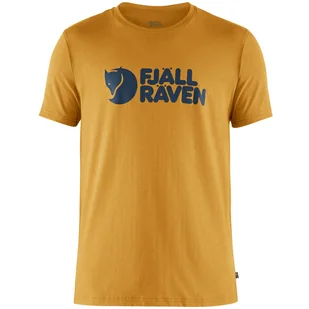 Koszulka męska Fjällräven Logo T-shirt M Rozmiar: L / Kolor: brązowy - Koszulki sportowe męskie - miniaturka - grafika 1