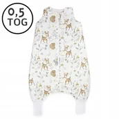 Śpiworki dla dzieci - LETNI Śpiworek z nogawkami 56-68 XS 0,5 TOG BAWEŁNA 100% PRODUKT POLSKI - miniaturka - grafika 1