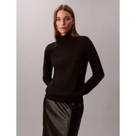 Swetry damskie - Calvin Klein Golf Regular Fit z dodatkiem wełny - miniaturka - grafika 1