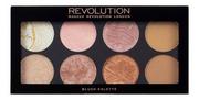 Róże do policzków - REVOLUTION MAKE UP Ultra Blush Palette Golden Sugar 735794 - miniaturka - grafika 1