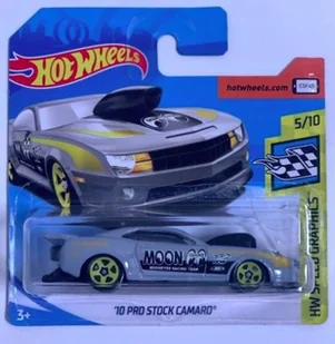 HOT WHEELS-10 PRO STOCK CAMARO 2018 - Zabawki zdalnie sterowane - miniaturka - grafika 1