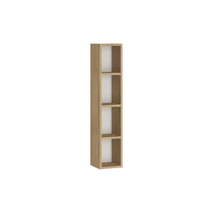Szafka łazienkowa wisząca otwarta górna Atrato 20x22x100 cm brązowa dąb Cersanit - Szafki łazienkowe - miniaturka - grafika 1
