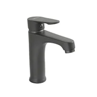 Baterie umywalkowe - Leziter Bateria umywalkowa Colly szara - miniaturka - grafika 1