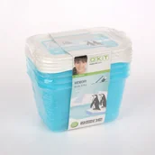 Pudła i pojemniki do przechowywania - METROX METROX Zestaw pojemników Mia Polar 4 x 0,75 - miniaturka - grafika 1