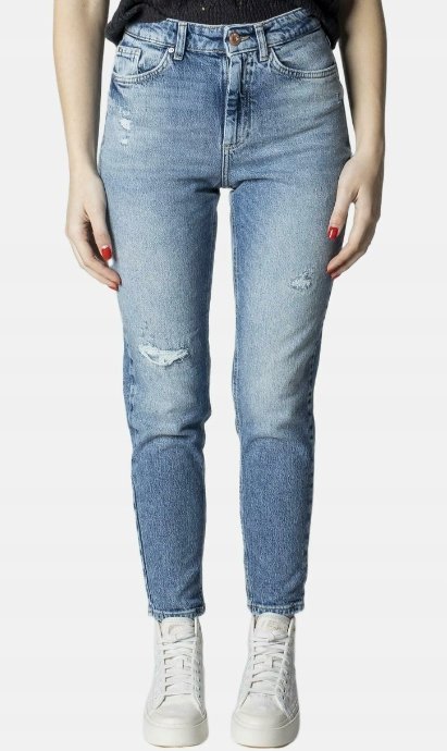 ONLY SPODNIE JEANSOWE NIEBIESKIE DZIURY 30 SXH