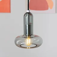 Lampy sufitowe - Eco-Light Lampa wisząca Perseus, dymny szary, Ø 15 cm, szklana, ściemniana - miniaturka - grafika 1