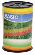 Akcesoria jeździeckie - Can Agri Taśma do ogrodzeń Corral BASIC 20mm - 200m - żółtopomarańczowa - miniaturka - grafika 1