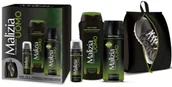 Zestawy kosmetyków męskich - Malizia Uomo Vetyver – zestaw męski 3 elementy (woda toaletowa, dezodorant, żel pod prysznic) - miniaturka - grafika 1