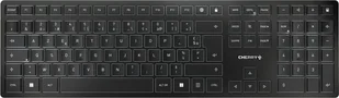 CHERRY KW 9100 SLIM klawiatura RF Wireless + Bluetooth AZERTY Francuski Czarny - Klawiatury - miniaturka - grafika 1