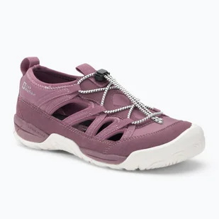 Sandały trekkingowe dziecięce Jack Wolfskin Vili ash mauve - Sport OUTLET - miniaturka - grafika 1
