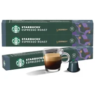 Kawa w kapsułkach i saszetkach - STARBUCKS Kawa w kapsułkach Espresso Roast, kompatybilna z Nespresso 30 kapsułek - miniaturka - grafika 1