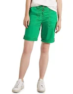 Spodenki damskie - Cecil Damskie szorty bawełniane, zielony (Fresh Green), 29W - miniaturka - grafika 1