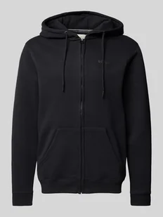 Bluza rozpinana z detalem z logo model ‘Downton’ - Koszulki męskie - miniaturka - grafika 1