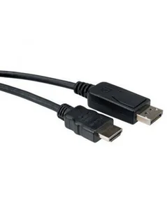 Roline Kabel DisplayPort DP M - HDMI M 3m - Kable komputerowe i do monitorów - miniaturka - grafika 1