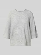 Swetry damskie - Sweter z dzianiny z rękawem o dł. 1/2 model ‘ORLEAN’ - miniaturka - grafika 1