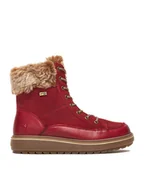 Botki damskie - Remonte Trzewiki CEO-D0U78-35 Czerwony - miniaturka - grafika 1