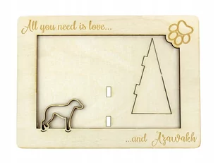 Chart afrykański Azawakh ramka na zdjęcie grawer - Ramki na zdjęcia Chart afrykański Azawakh ramka na zdjęcie grawer - Ramki na zdjęcia - miniaturka - grafika 1