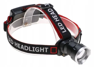 LATARKA Czołowa PM10-TG LED TYLNE Światło Czerwone ZOOM Czołówka 2158 - Latarki - miniaturka - grafika 1