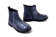 Botki damskie - WOJTYŁKO 1Z23008 granat, botki dziecięce, rozmiary 20-25 - Wojtyłko - miniaturka - grafika 1