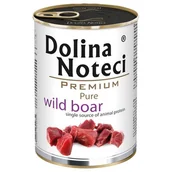 Mokra karma dla psów - Dolina Noteci Pure Dzik 400 g - miniaturka - grafika 1