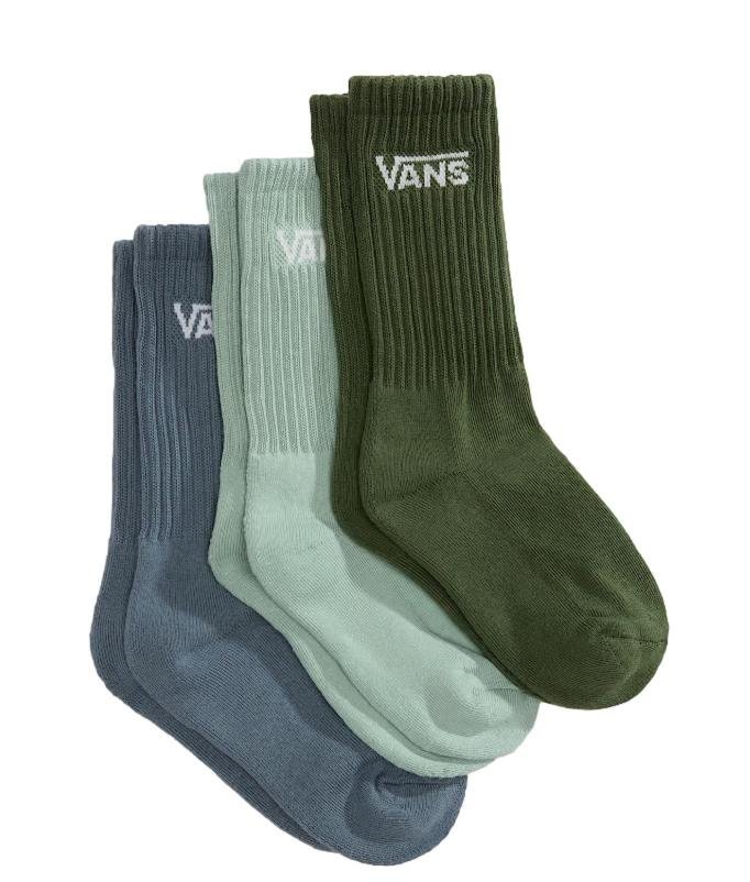 Skarpety Dziecięce VANS Spooky Crew Grey Olive (3 pary)VN000Q1PEMW1 XXS