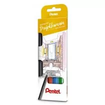 Pentel Pisak Sigh Pen 4 kolory - Zakreślacze - miniaturka - grafika 2