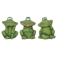 Pozostałe ozdoby ogrodowe - Figurka ogrodowa żaba 10 x 23 cm mix wzorów - miniaturka - grafika 1