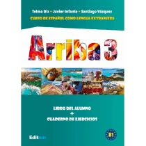 Arriba 3. Podręcznik + ćwiczenia - Książki do nauki języka hiszpańskiego - miniaturka - grafika 1
