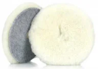 Akcesoria do mycia samochodu - Koch Futro polerskie białe na rzep wełna 135mm - miniaturka - grafika 1