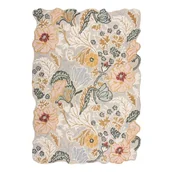 Dywany - Jasnoróżowy wełniany dywan tkany ręcznie 120x170 cm Daphne Shaped Floral – Flair Rugs - miniaturka - grafika 1