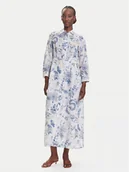 Sukienki - Fracomina Sukienka koszulowa FJ25SD3004W621N4 Niebieski Regular Fit - miniaturka - grafika 1