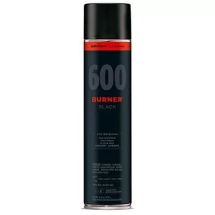 MOLOTOW BURNER BLACK 600ml. Farba        w sprayu - Kredki, ołówki, pastele i pisaki - miniaturka - grafika 1