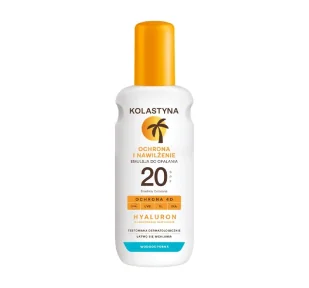 KOLASTYNA EMULSJA DO OPALANIA W SPRAYU SPF20 150ML - Balsamy i kremy do opalania - miniaturka - grafika 1