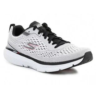 Buty Skechers Go Run Pure 3 M 246034-WBK białe - Buty sportowe męskie - miniaturka - grafika 1