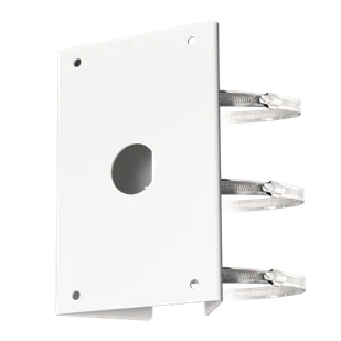 Uchwyt słupowy BCS-AS-BATU-B biały - Akcesoria do monitoringu - miniaturka - grafika 1