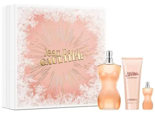 Zestaw Jean Paul Gaultier Classique Woda toaletowa 100 ml + Woda toaletowa 6 ml + Balsam do ciała 75 ml (8435415084987) - Zestawy kosmetyków damskich - miniaturka - grafika 1