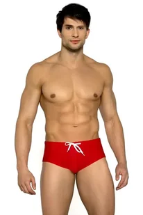 Lorin Kąpielówki 314/V1 Czerwone Czerwony XXL - Kąpielówki męskie - miniaturka - grafika 1