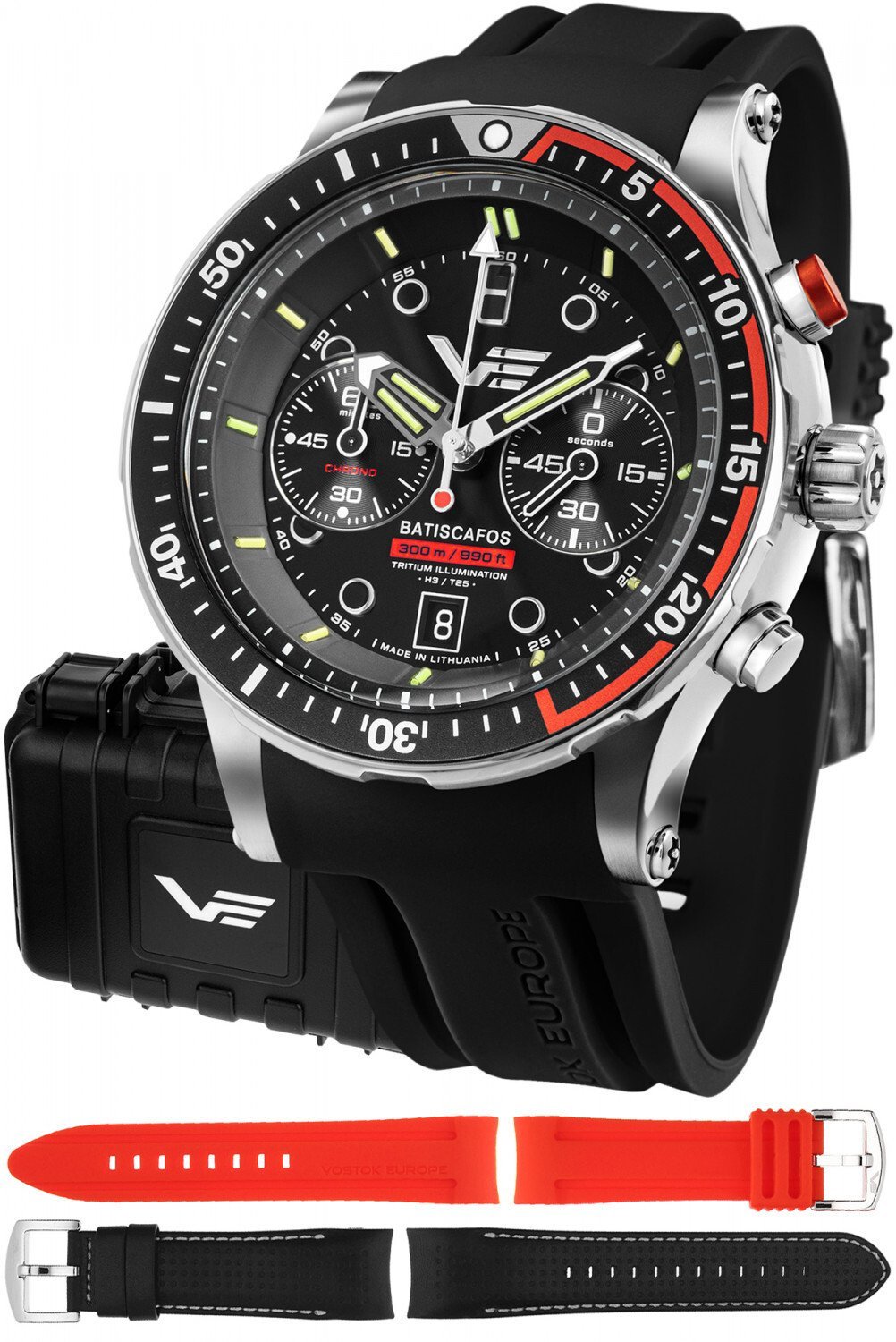 Zegarek Vostok Europe Zegarek męski Vostok Europe 6S21-511A771SB czarny