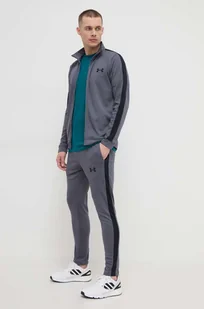 Under Armour dres sportowy męski kolor szary - Dresy męskie - miniaturka - grafika 1