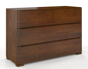 Komoda drewniana 4 szuflady N3-W44 - Komody - miniaturka - grafika 1