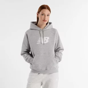 Bluza damska New Balance WT43524AG  szara - Bluzy damskie - miniaturka - grafika 1