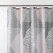 Zasłony prysznicowe - Zasłona prysznicowa 180x180 cm Larsson Geo – Catherine Lansfield - miniaturka - grafika 1