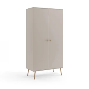 Nowoczesna kaszmirowa wąska szafa IKON w stylu skandynawskim - Szafy - miniaturka - grafika 1