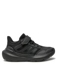 adidas Sneakersy Tensaur Run 2.0 IE5985 Czarny - Buty dla dziewczynek - miniaturka - grafika 1