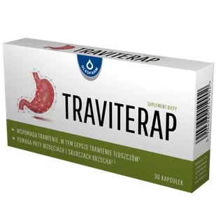 Traviterap x 30 kaps (Oleofarm) - Układ pokarmowy - miniaturka - grafika 1