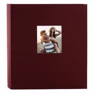 Albumy fotograficzne - Goldbuch GOLDBUCH album na zdjęcia z okienkiem wycięcia, Bella Vista, 30 x 31 cm, 60 białych stron z pergaminowy satynowany-podziału liści, lnu, Bordeaux,,,,, 27892 27 892 - miniaturka - grafika 1