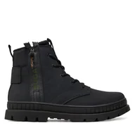 Buty zimowe męskie - Kozaki Bugatti 321-AGB33-5900 Czarny - miniaturka - grafika 1