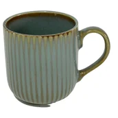 Kubki - Kubek porcelanowy 400 ml Reactive sage - miniaturka - grafika 1