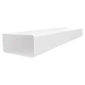 Rury i kanały wentylacyjne - Kanał wentylacyjny płaski, biały, D/P 110x55/0,5mb DOSPEL - miniaturka - grafika 1