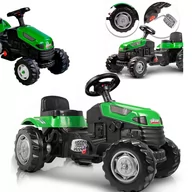 Jeździki dla dzieci - COIL Traktor na pedały dla dzieci zielony - miniaturka - grafika 1